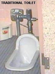 traditional Japanese toilet